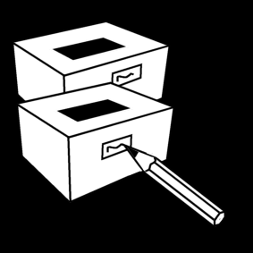 label the moving boxes